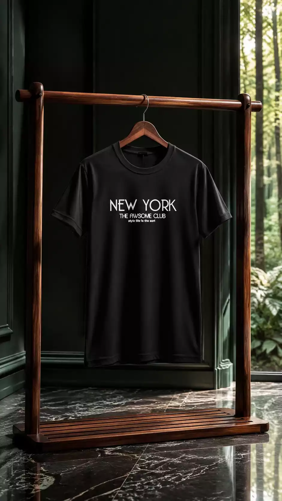 تیشرت مردانه طرح NEW YORK