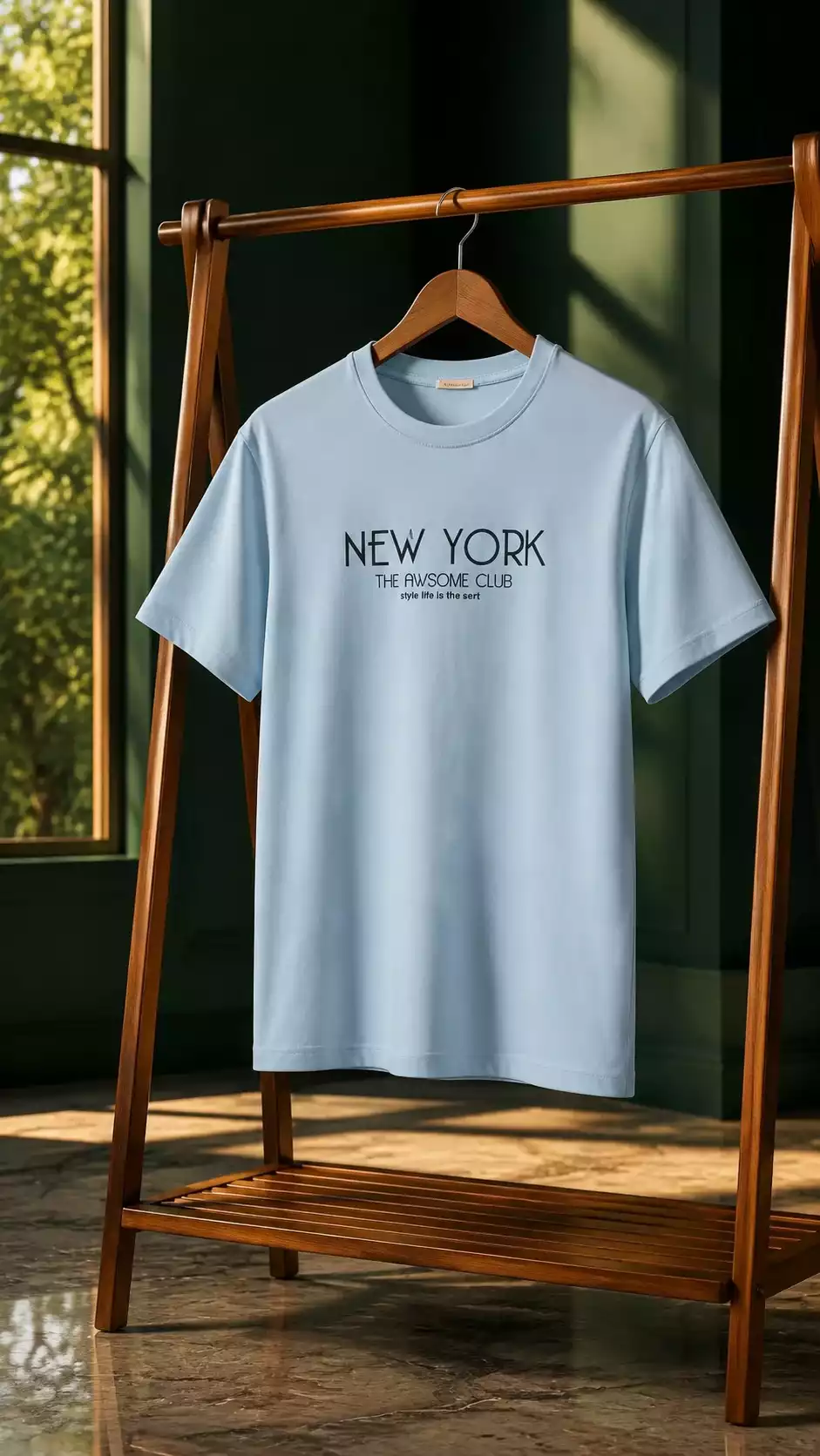 تیشرت مردانه طرح NEW YORK