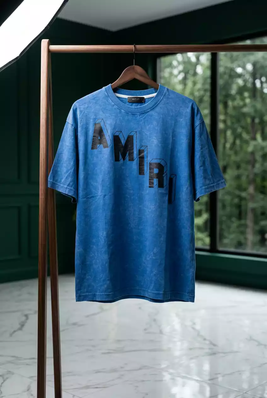 تیشرت باکسی برند AMIRI